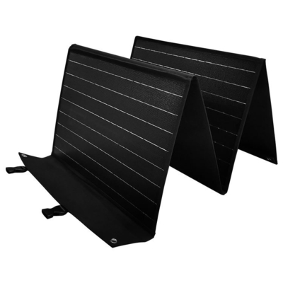 painel solar dobrado flexível Kit For Portable Power Station da emergência de 100w 200W
