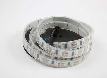 Tensão magnética de luzes de tira do diodo emissor de luz de Digitas do pixel LPD8806 a baixa Waterproof a largura de 10mm /12mm