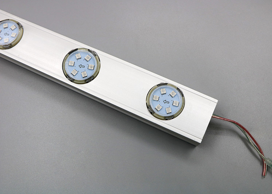 módulo branco endereçável do pixel do diodo emissor de luz da cor 20pcs DC12V do diâmetro de 42mm com tampa clara
