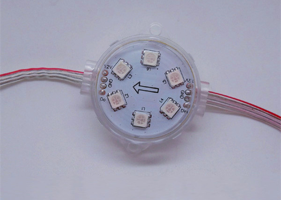 IP68 Waterproof dissipação de calor da lâmpada do pixel do diodo emissor de luz de 42mm a boa com tampa clara