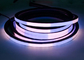 16*16mm Lâmpada de banda de néon de LED endereçável preta 12V 24V UCS2904 SMD5050 60LEDS/M RGBW