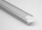 Alojamento de alumínio Recessed linear da luz de tira do diodo emissor de luz do perfil do diodo emissor de luz para o dissipador de calor