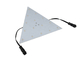 Luz de painel da lâmpada DMX512 SMD5050 RGB do pixel do diodo emissor de luz do painel do triângulo para a decoração