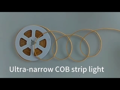 3mm Ultra Narrow corda guarda-roupa armário TV Backlight LED Strip 400LEDs/M COB Strip