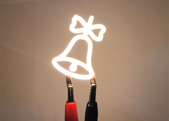 3V COB Flexible Filament Candle Diode LED Luz de Natal Festa Festa Cartas de Amor Decoração Lâmpada DIY