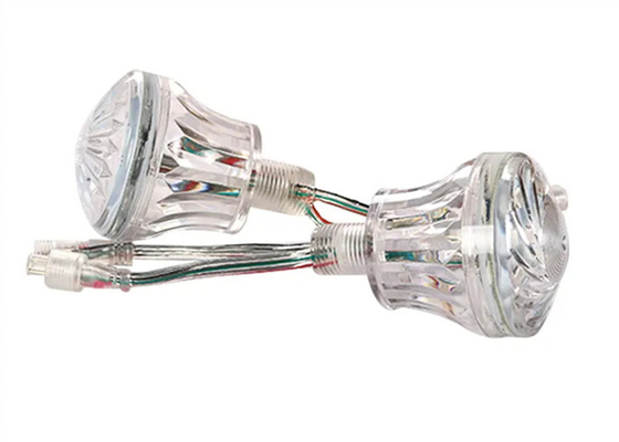 24v RGB WS2811/UCS1903 LED Luz de diversão Luz Pixel Cabochon LED 60mm 18 Leds
