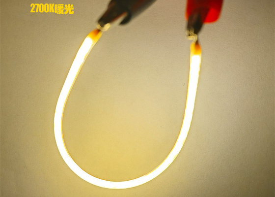 3VDC LED Filamento flexível 255mm 260mm 180 Chips 2200K Luz amarela 300mA CRI 83
