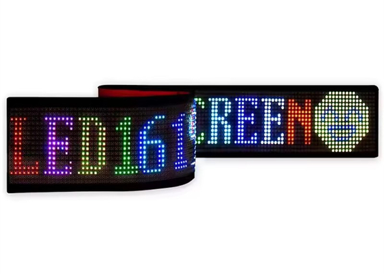 APP Control Flexível Led Screen Scrolling Custom Message Text Sign Board LED Display Digital Para Carro