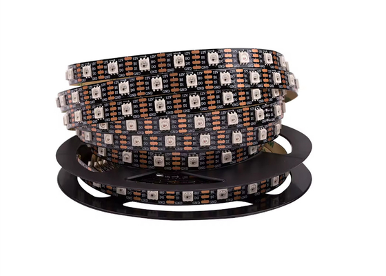 DC12V Digital Dual Signal Line LED Strip Flexible Tape WS2815 SMD5050 IP20 60led 60Pixel RGB WS2815b IC