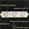 3 o módulo do diodo emissor de luz das microplaquetas 2835 ilumina-se/cor que muda o módulo exterior IP67 do diodo emissor de luz com lente
