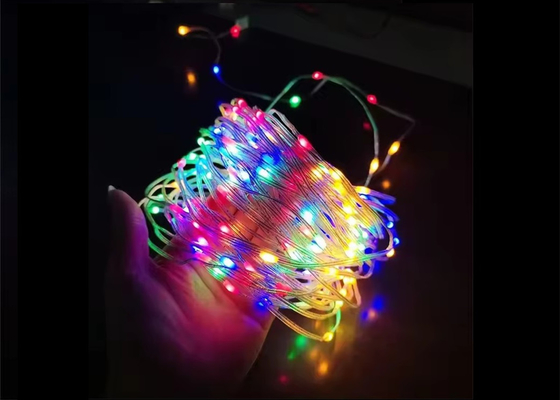 APP Smart String Lights LED à prova d'água Decoração de Natal Fairy String Lights USB Smart Remote Control