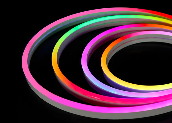 Smart Neon LED Rope Light Kit DC5V RGB Neon 1M 2M 5M IP67 DIY Neon Light Strip Bluetooth TUYA WIFI App Música