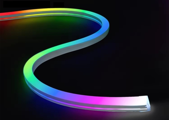 Custom RGBW LED Neon Strip Sign Flex Lights DMX sinal 24V IP67 à prova d'água para decoração interior e exterior 1616mm