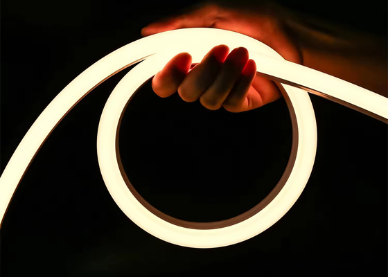 1220 Banda de luz LED flexível para iluminação exterior em silicone flexível