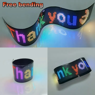 Anúncios Deslizamento LED Cartão de carro Control de aplicativo programável Outdoor Full Color LED Signs