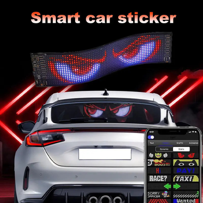 Anúncios Deslizamento LED Cartão de carro Control de aplicativo programável Outdoor Full Color LED Signs