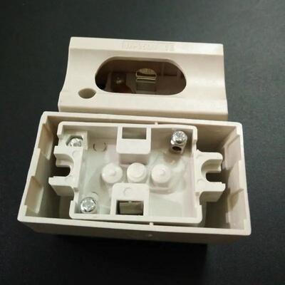 Luz linear S14s S14d Base Lâmpada de linha fluorescente Portador de lâmpada lâmpada incandescente Socket LED