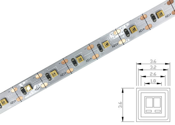 UV  Fita LED Ultravioleta Blacklight 270nm 365nm Alta Intensidade de Radiação Esterilização Germicida Cura Roxo UV LED Strip