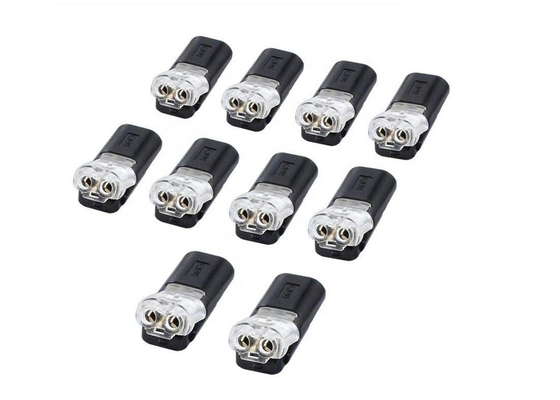 Blocos de terminais sem desmontagem de LED Conectores de terminais sem soldagem D2